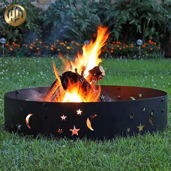 Rusty Garden Decoration Corten Steel Fire Place